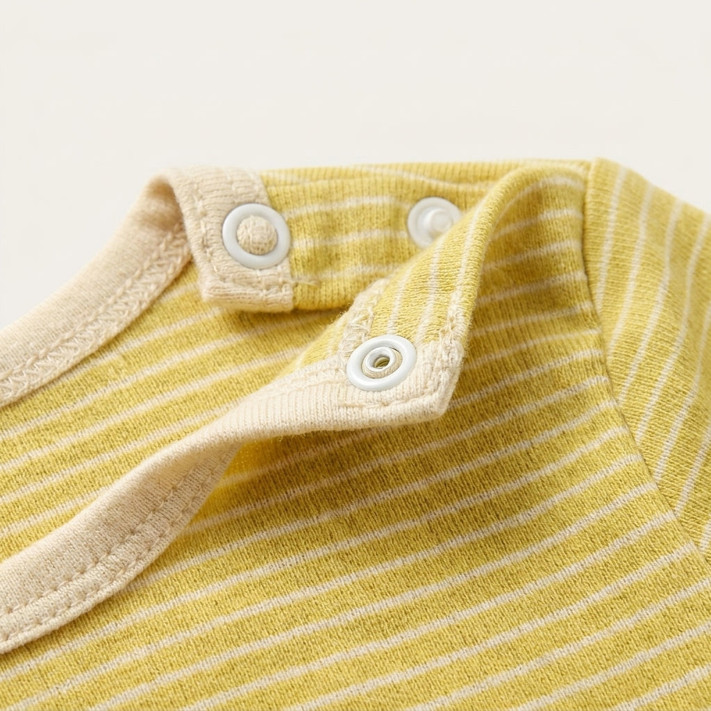 Striped Bodysuit Pants and Hat Set