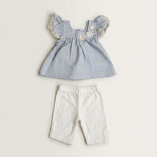 Dress Top and Pants Set