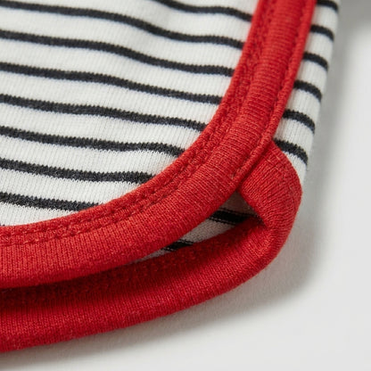 Striped T Shirt and Shorts Set