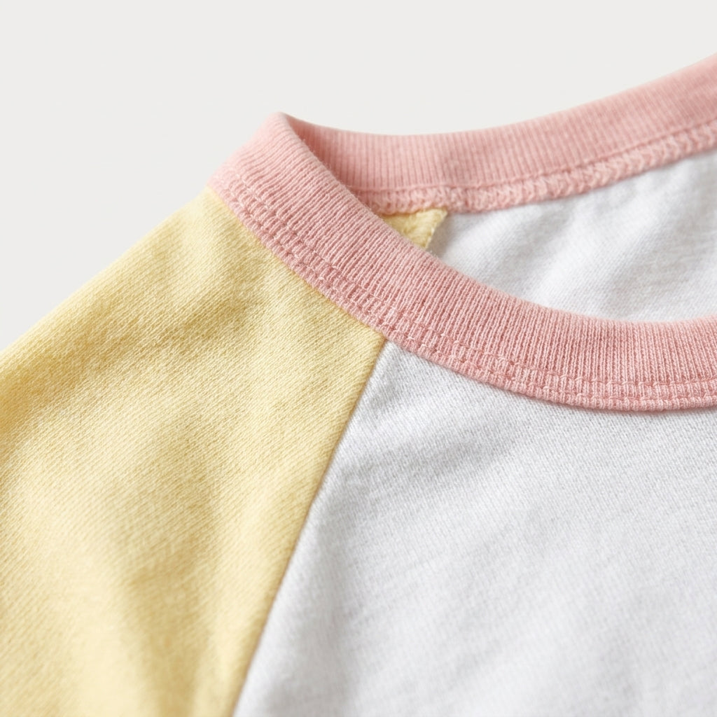 Color Block Summer Shorts Set