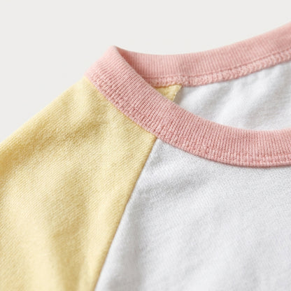 Color Block Summer Shorts Set