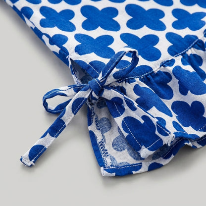 Patterned Tank and Trousers Set