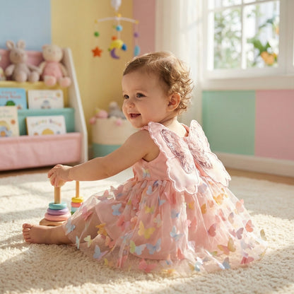 Butterfly Tulle Dress
