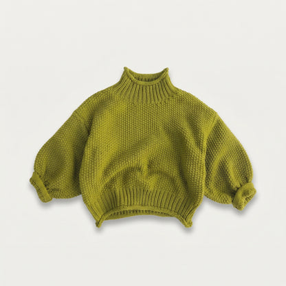 Toddler Cotton Turtleneck Sweater