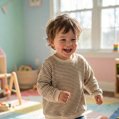 Striped Long Sleeve Top