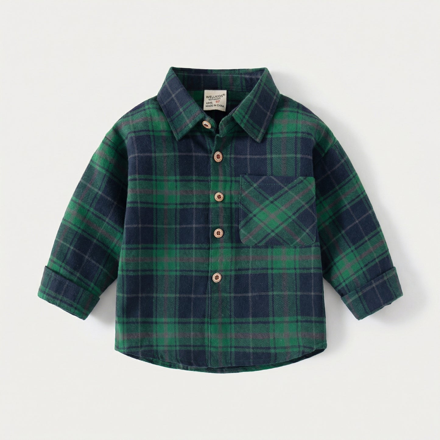 Plaid Cotton Shirt