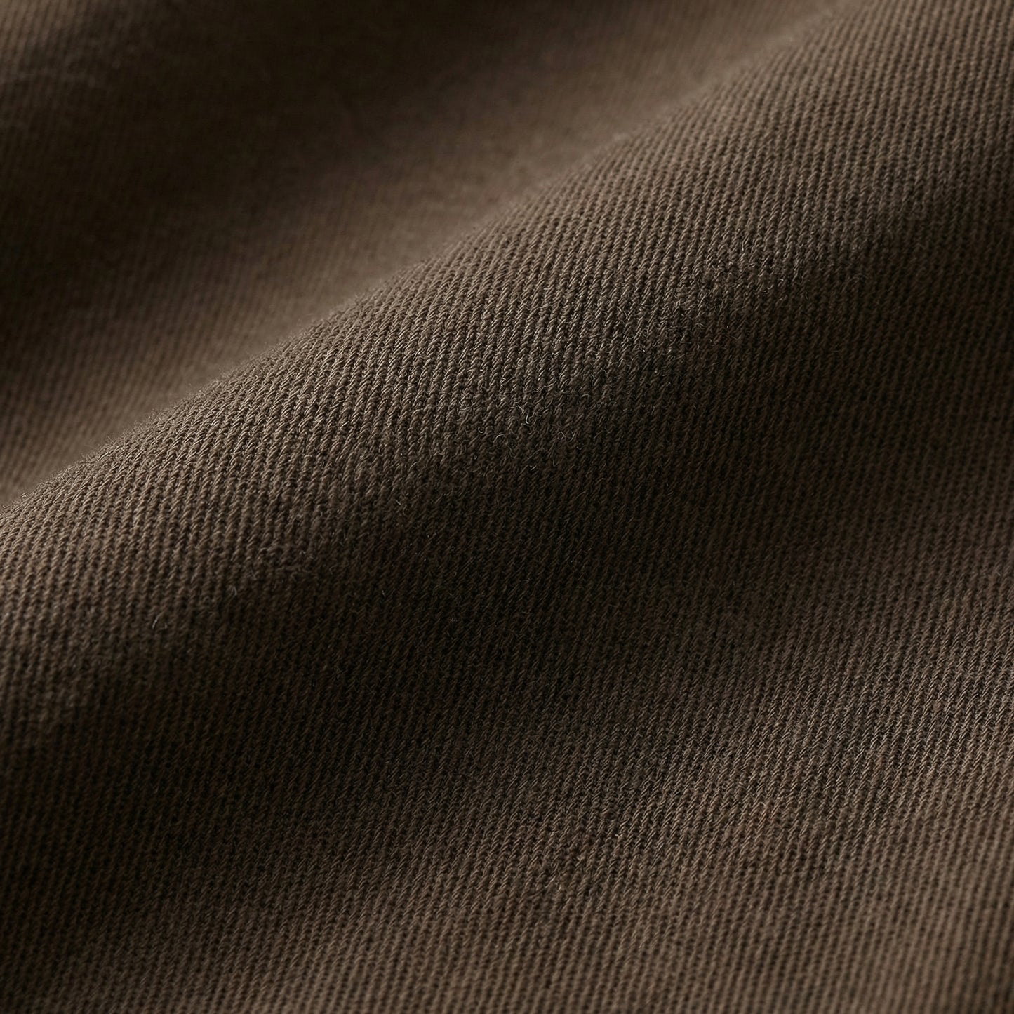 Brown Cotton Loose Fit Pants
