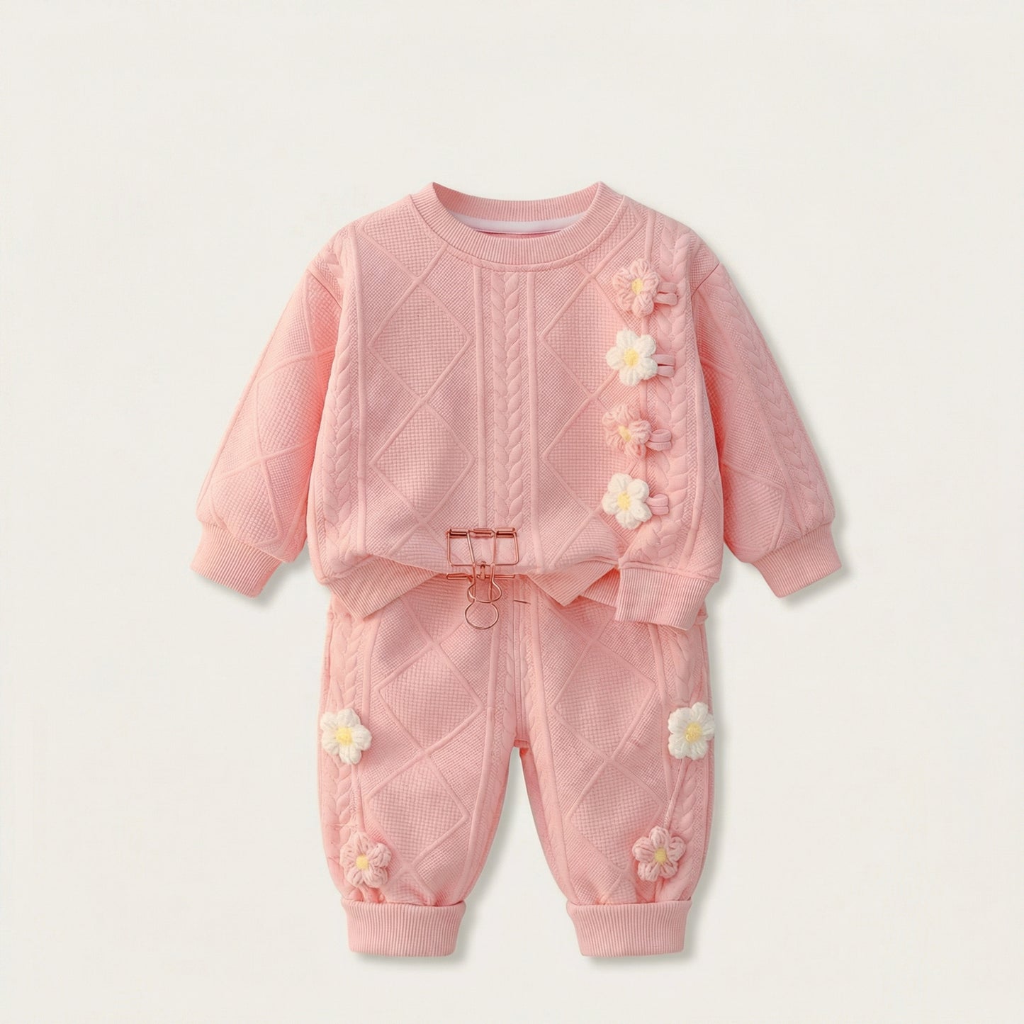 Floral Knit Two Piece Set