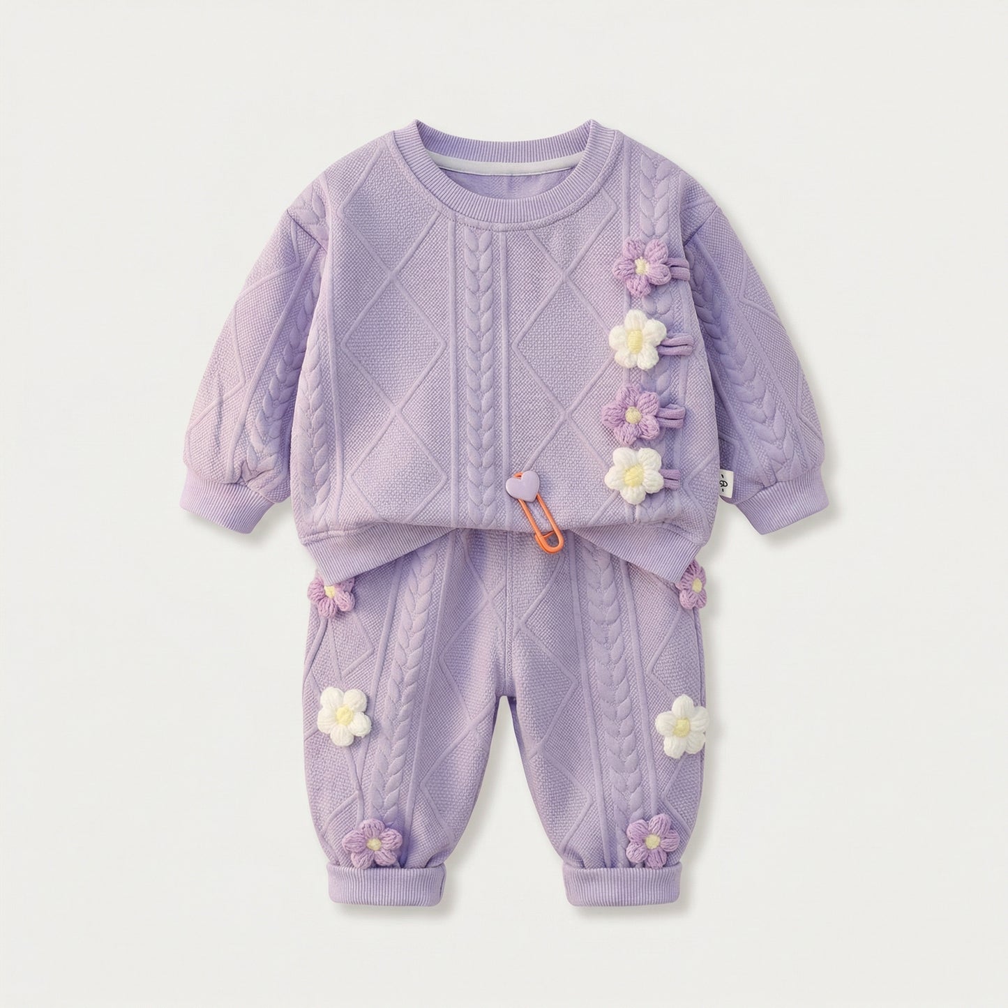 Floral Knit Two Piece Set