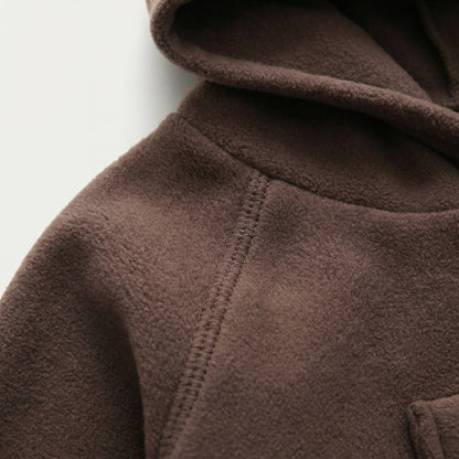 Brown Hoodie and Jogger Set