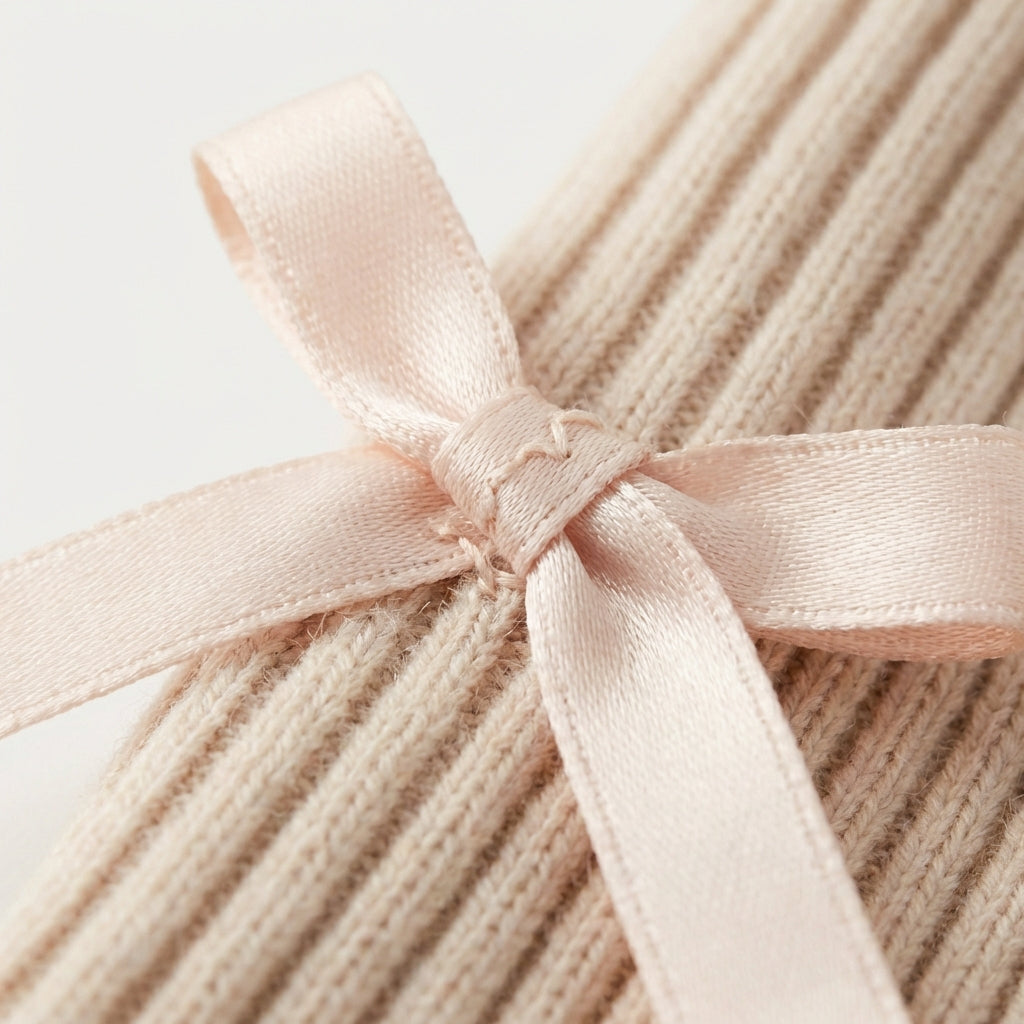 Bow Detail Cardigan and Pants Set