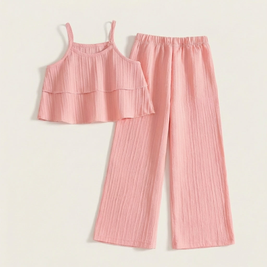 Girls Tank Top and Pants Set