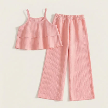 Girls Tank Top and Pants Set