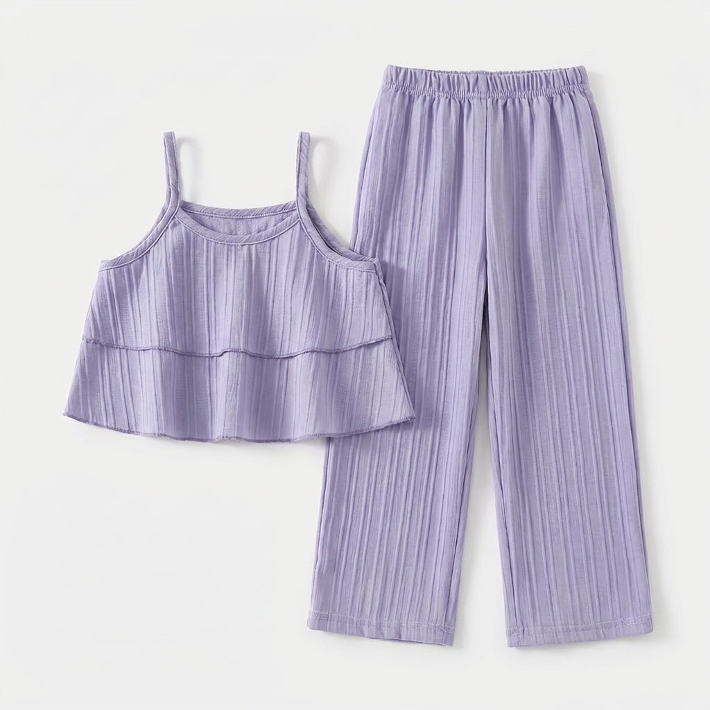 Girls Tank Top and Pants Set