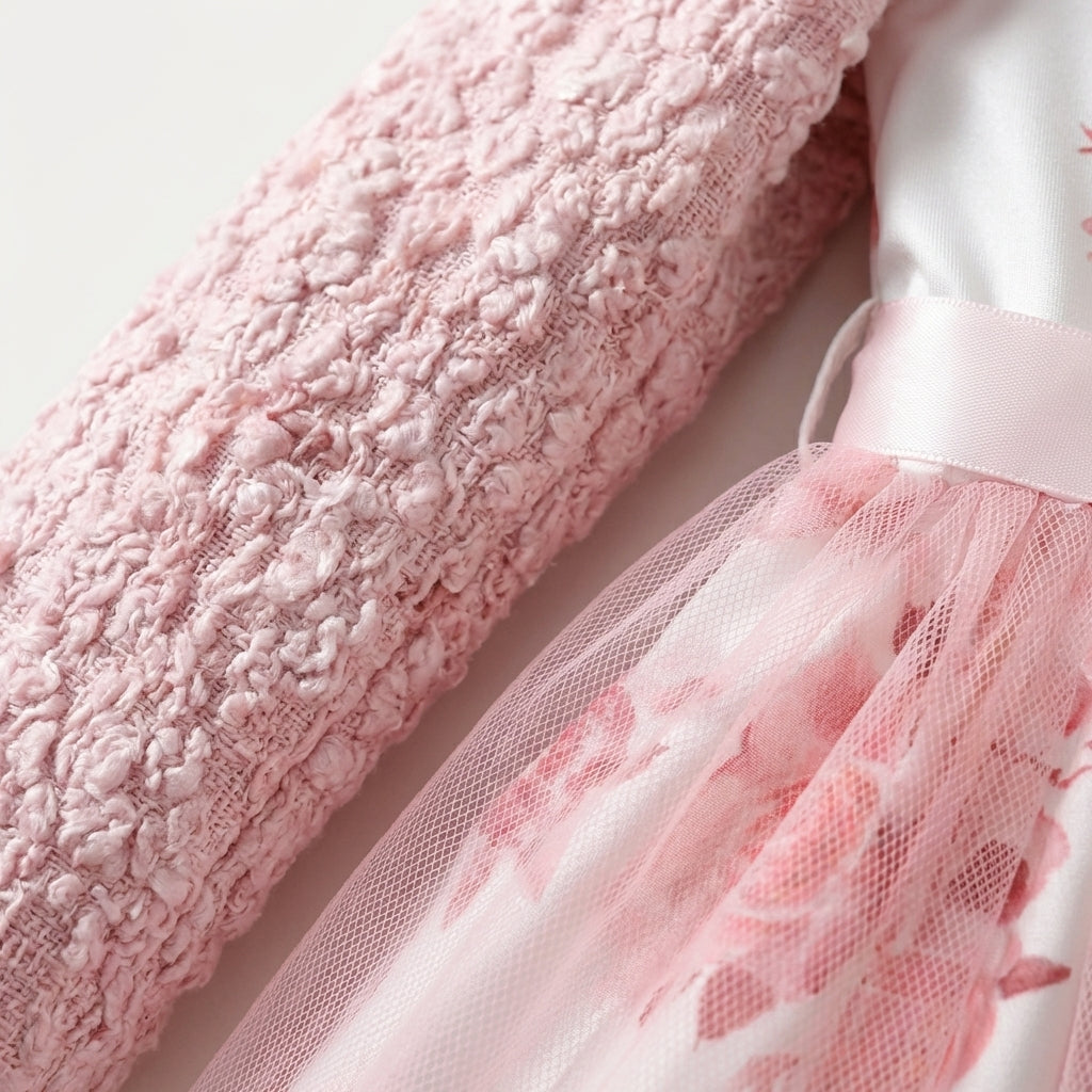 Floral Jacket and Dress Set