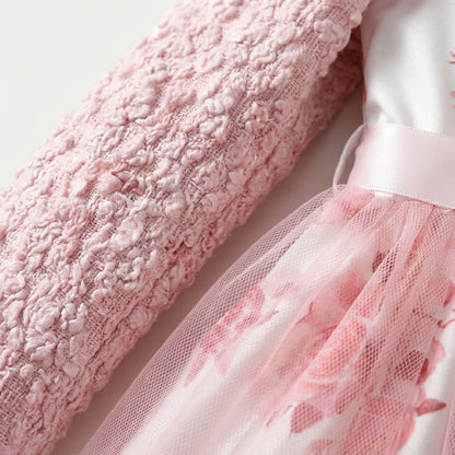 Floral Jacket and Dress Set