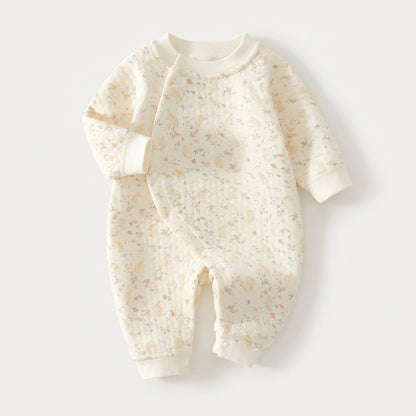 Bear Pocket Cotton Romper