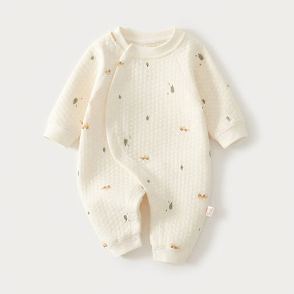 Bear Pocket Cotton Romper