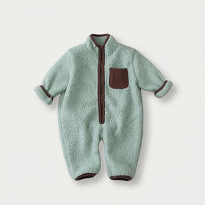 Fleece Zip Romper