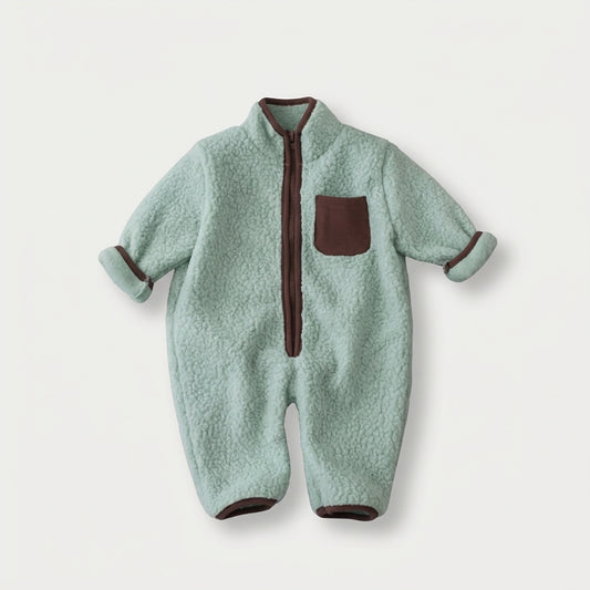 Fleece Zip Romper