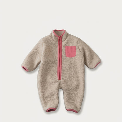 Fleece Zip Romper