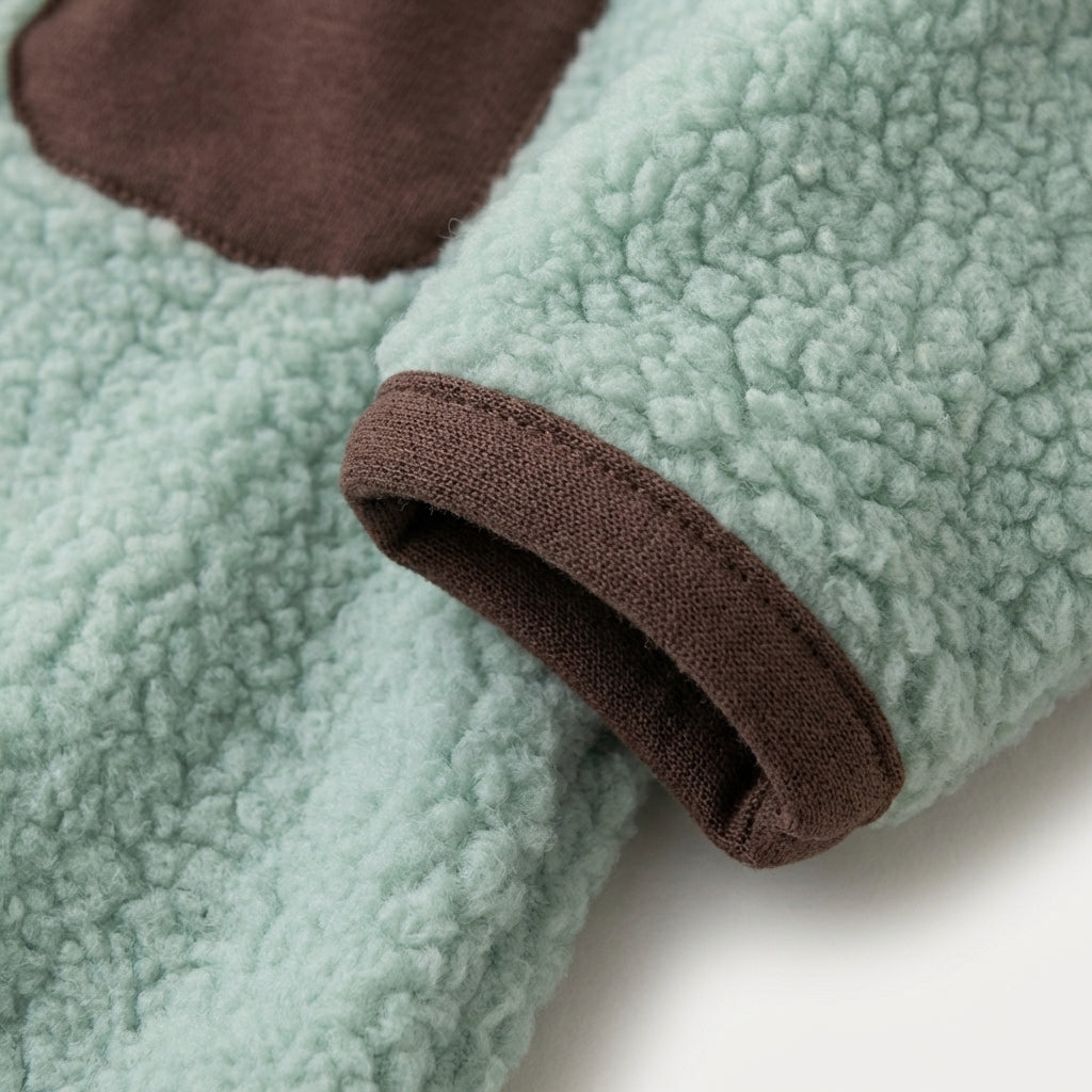 Fleece Zip Romper