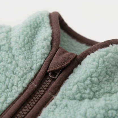Fleece Zip Romper