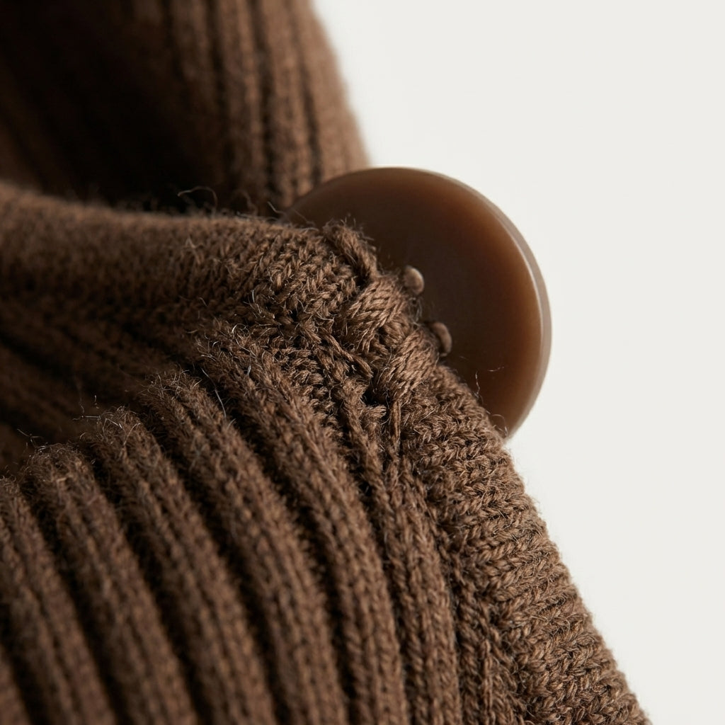 Classic Knit Baby Overalls