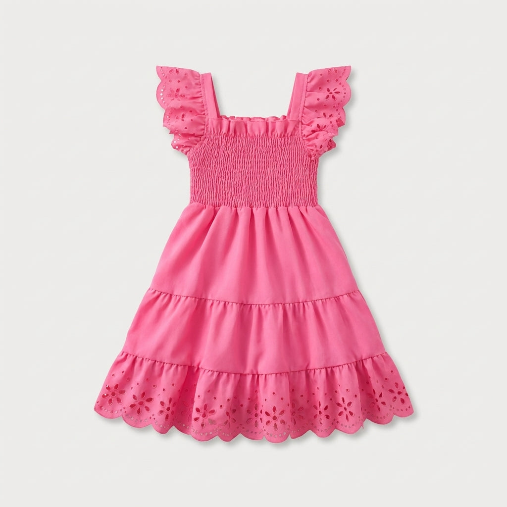 Flutter Sleeve Summer Dress
