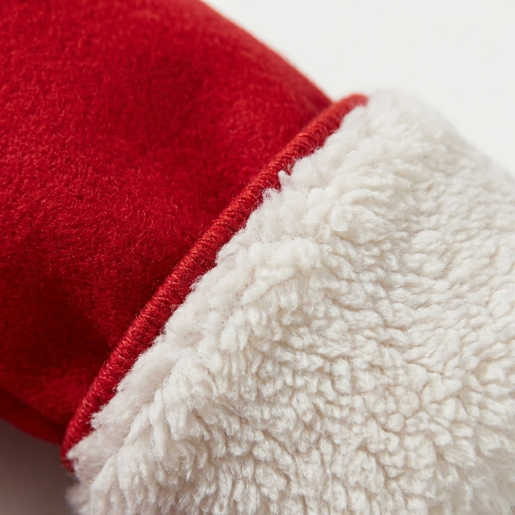 Fleece Collar Bow Coat