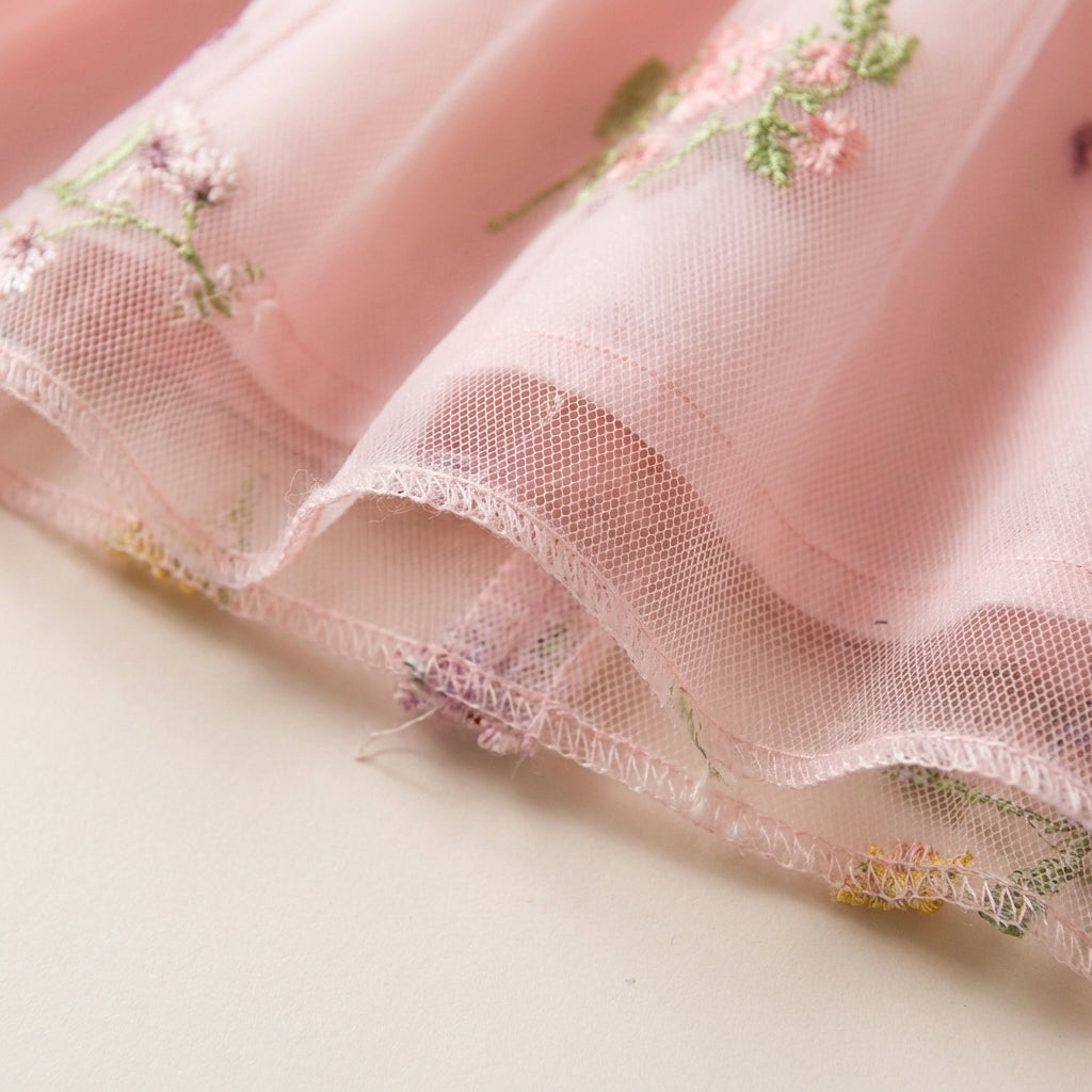 Butterfly Back Tulle Dress