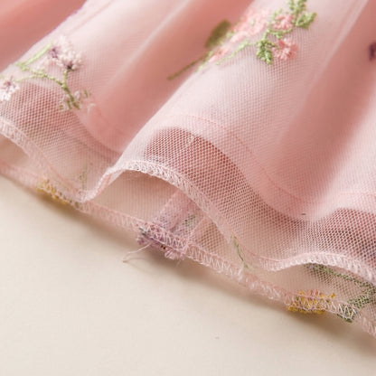 Butterfly Back Tulle Dress