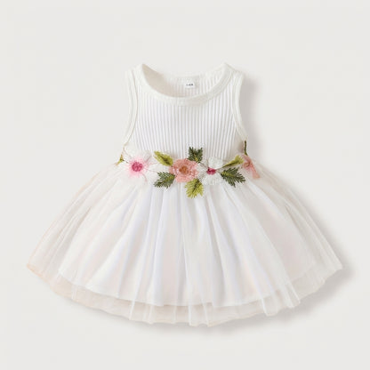 Flower Waist Summer Dress
