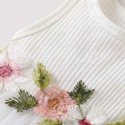 Flower Waist Summer Dress