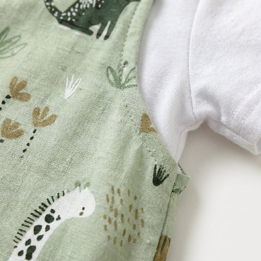 Zoo Animal Baby Bodysuit