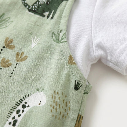 Zoo Animal Baby Bodysuit