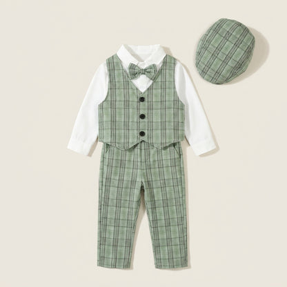 Four Piece Formal Suit Set