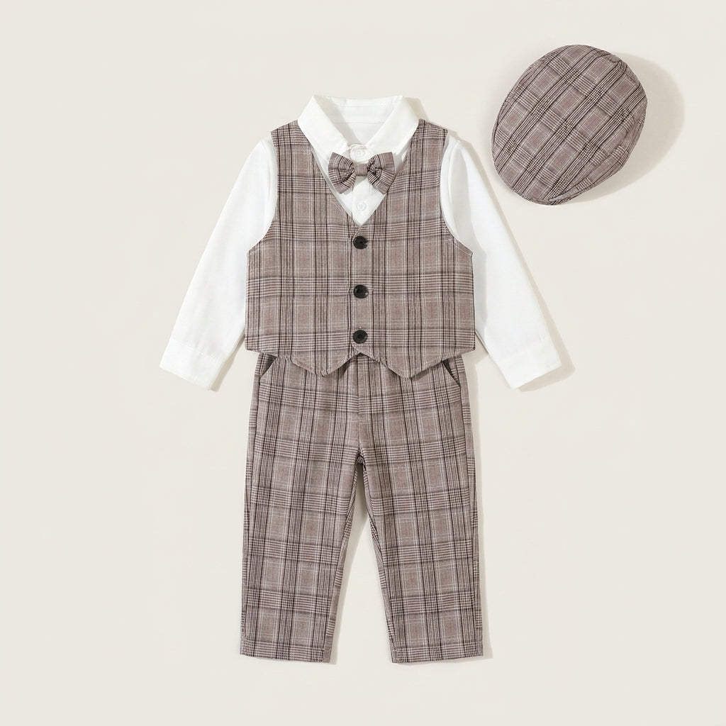 Four Piece Formal Suit Set