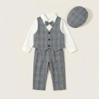 Four Piece Formal Suit Set