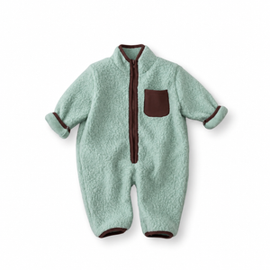 Fleece Zip Romper