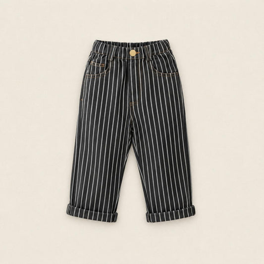 Monochrome Stripe Pants