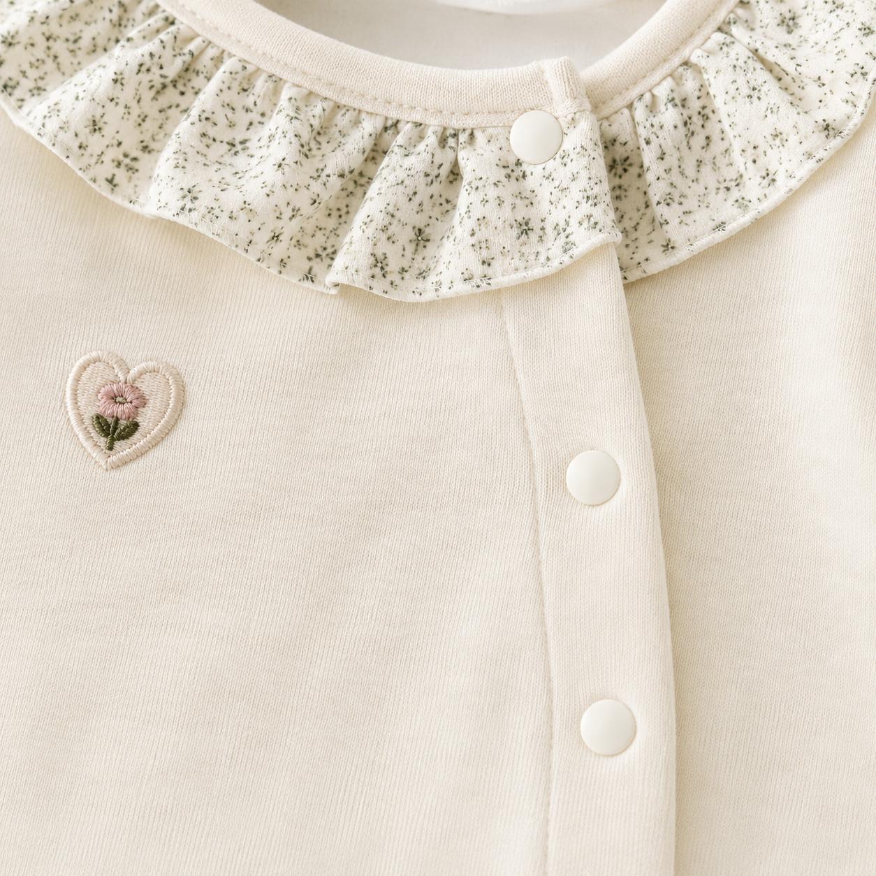 Soft Ruffle Baby Suit