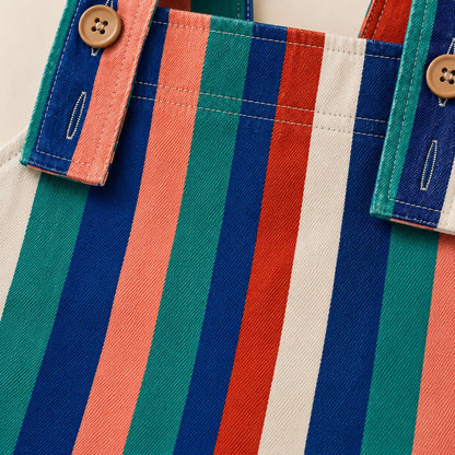 Rainbow Pocket Overalls