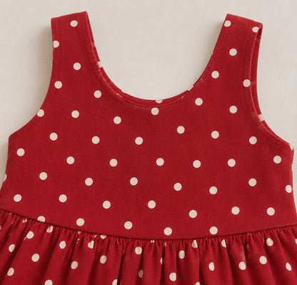 Ruby Dot Dress