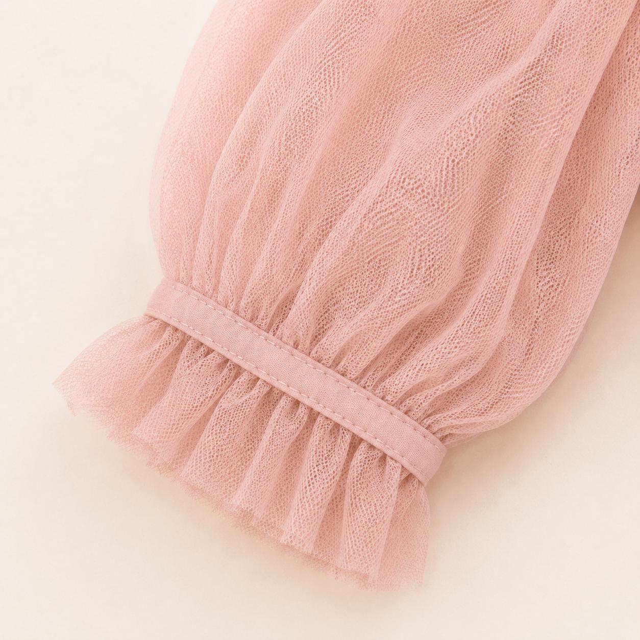 Blush Puff Sleeve Romper