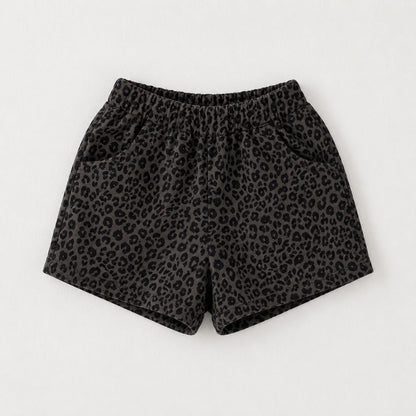 Leopard Pocket Shorts