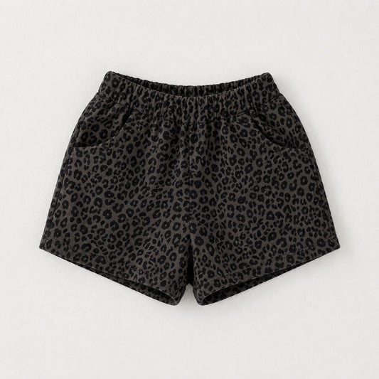 Leopard Pocket Shorts