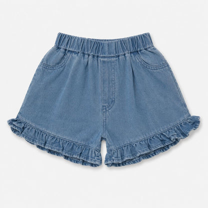 Soft Edge Denim Shorts