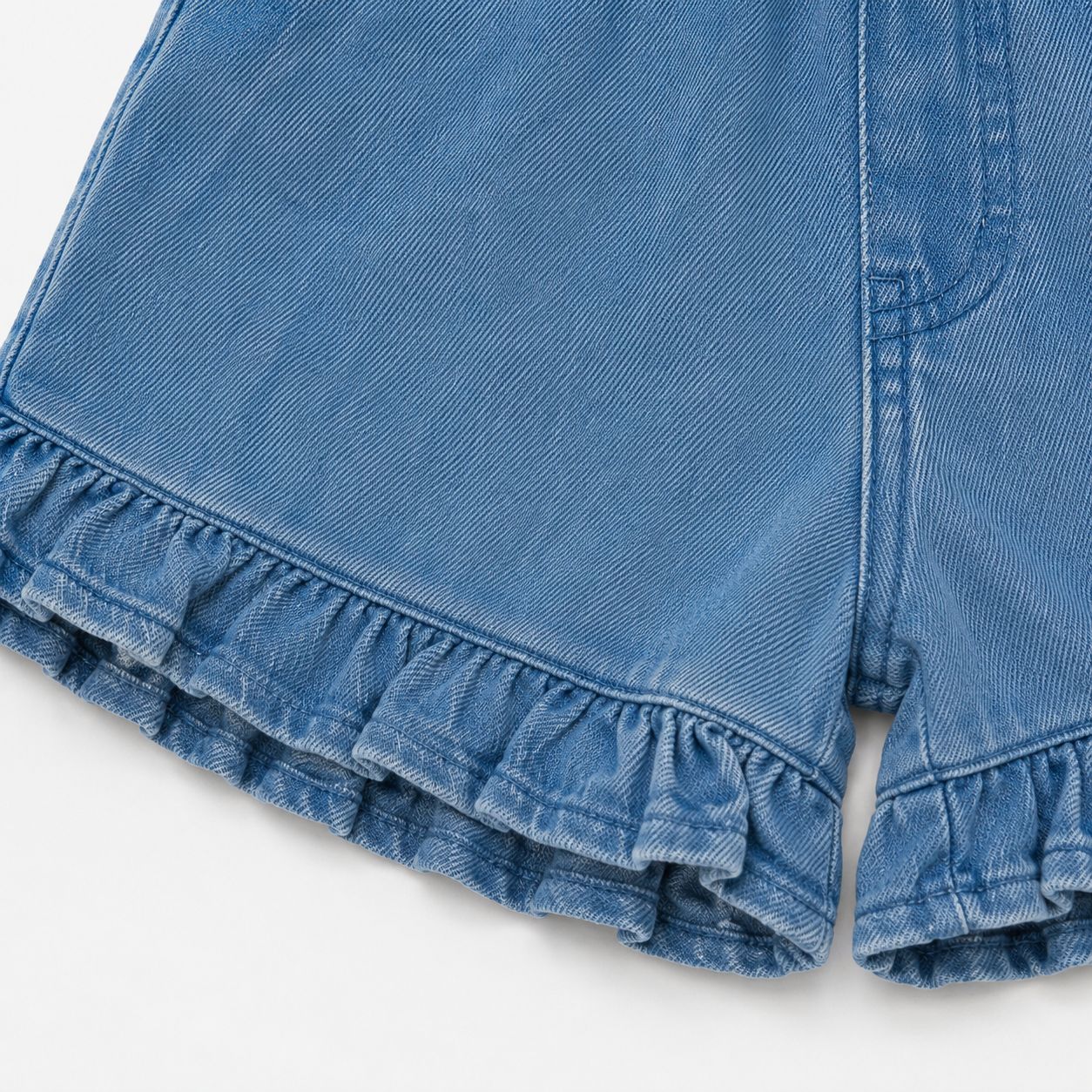 Soft Edge Denim Shorts