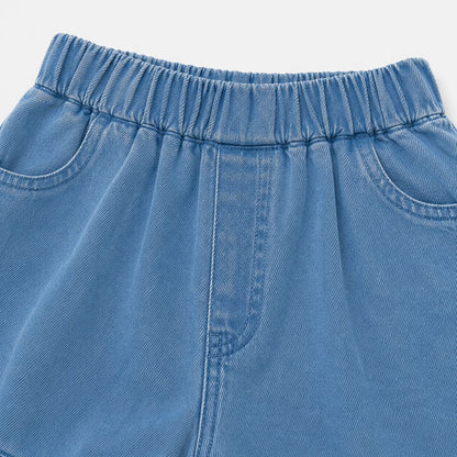 Soft Edge Denim Shorts